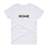 T-shirt ROME coupe femme, blanc