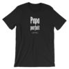 T-shirt noir Papa Parfait