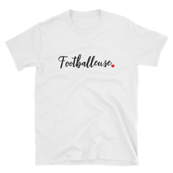 T-shirt Footballeuse pour femme