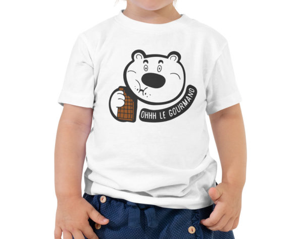 T-shirt garçon - Ohhh le gourmand - Nounours