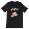 T-shirt Cheh ! homme / femme couleur noir