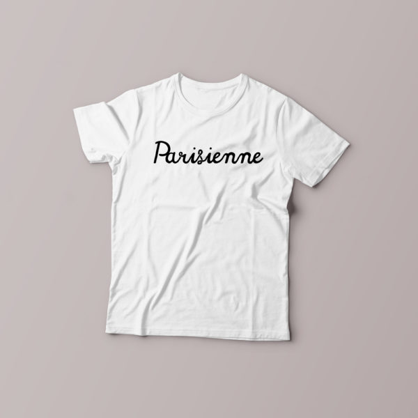T-shirt Parisienne pour femme