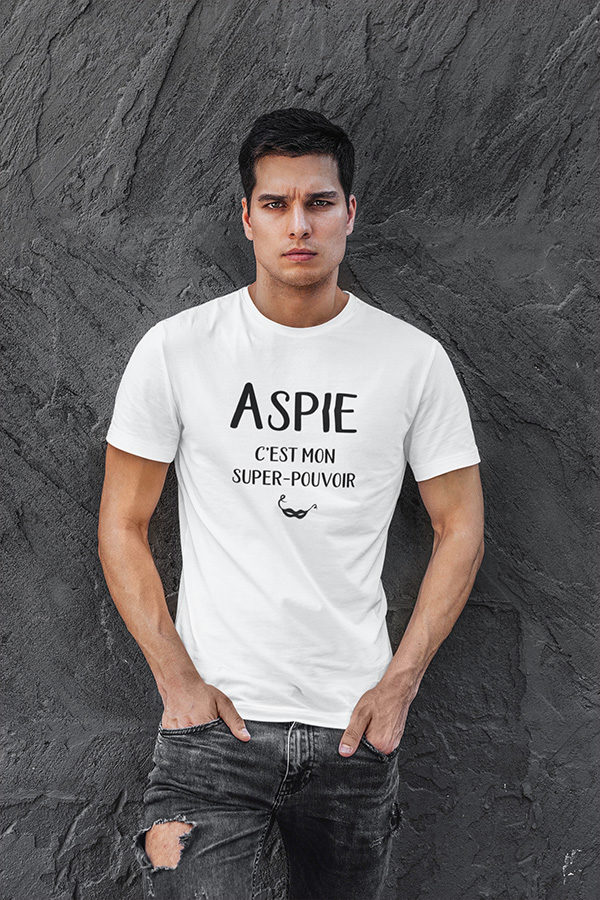 T-shirt ASPIE, c’est mon super-pouvoir