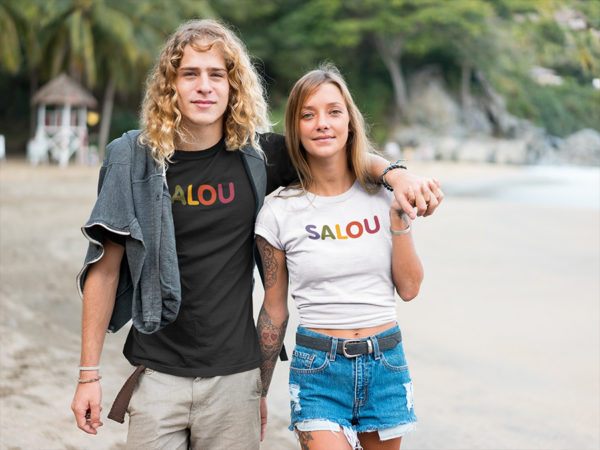 T-shirt SALOU multicolore