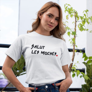 T-shirt Salut les moches pour femme