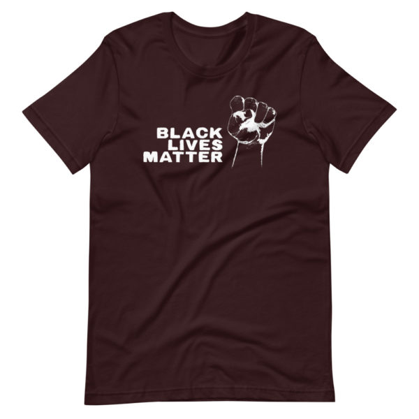 T-shirt Black Lives Matter - Tee Shirt Bordeaux Homme / Femme