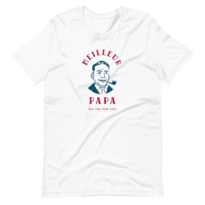 T-shirt Meilleur Papa Élu par mon fils