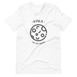 $TSLA to the Moon - T-shirt TESLA