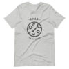 $TSLA to the Moon - T-shirt gris chiné TESLA