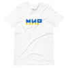 Tee-shirt blanc manches courtes de soutien à l'Ukraine pour Homme / Femme