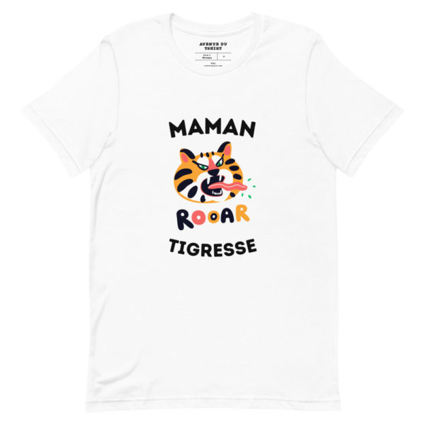 Cadeau T-Shirt Maman Tigresse - Anniversaire, Fête des Mères, Noël