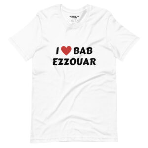 T-shirt I ❤ BAB EZZOUAR - Montrez Votre Fierté !