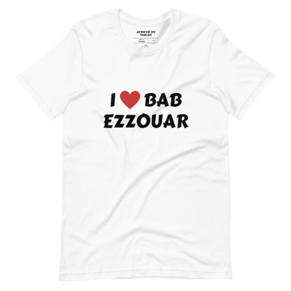 T-shirt I ❤ BAB EZZOUAR - Montrez Votre Fierté !